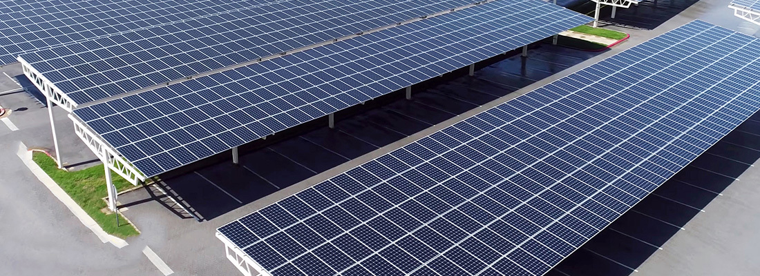 BIPV photovoltaic carport